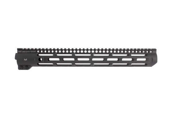 15in Midwest Industries slim line AR-15 handguard features M-LOK slots and will cover a Mid-length gas system